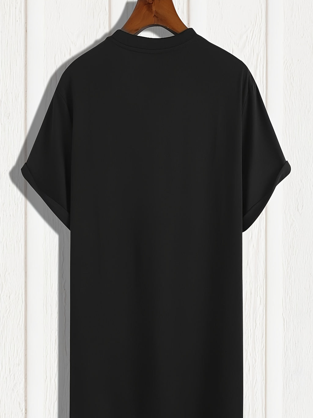 Men's Jewish Festival Seder Leader T-Shirt - Funny Hebrew Lettering & Haggadah Design, Loose Fit Casual Streetwear Short Sleeve Round Neck, with Print for Passover Seder Party Gift, Plus Size