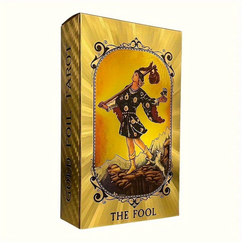 Tarot Divination Cards For Beginners, English, 4.72x2.76inch, With Guide In Languages, Tarot Cards