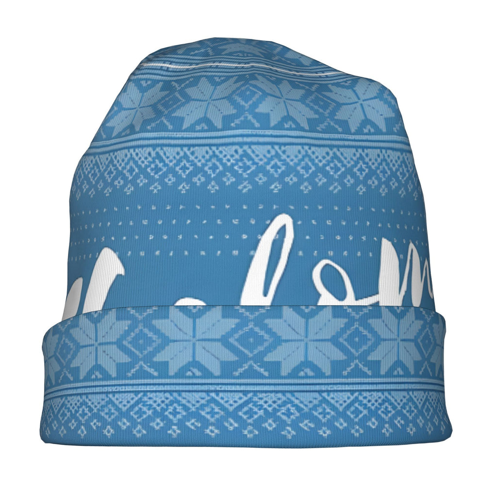 Autumn Spring Hats Shalom - Jewish Holiday Sweater Thin Hat Bonnet Special Skullies Beanies Caps Men Women's Earmuffs
